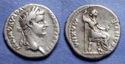 Ancient Coins - Roman Empire, Tiberius 14-37, Silver Denarius