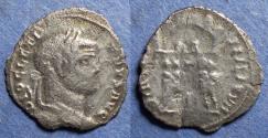 Ancient Coins - Roman Empire, Diocletian 284-305, Silver Imitative Argenteus