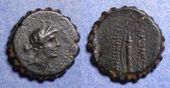 Ancient Coins - Seleucid Kingdom, Demetrios I 162-150 BC, Bronze AE21