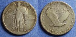 Us Coins - United States,  1920S,  Standing Liberty Quarter