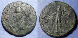 Ancient Coins - Roman Empire, Agrippa D. 12 AD, Bronze Aes