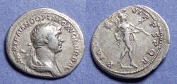 Ancient Coins - Roman Empire, Trajan 98-117, Silver Denarius