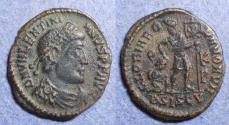 Ancient Coins - Roman Empire, Valentinian 364-375, Bronze Half Centenionalis