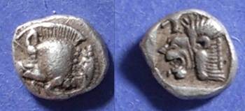 Ancient Coins - Kyzicus, Mysia 480-450 BC, Obol