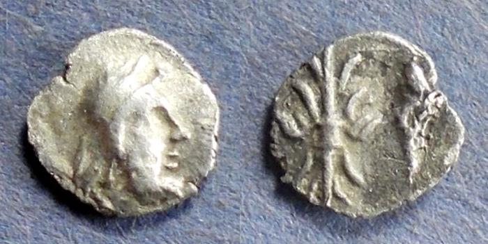 Ancient Coins - Samaria (?) / Southern Asia Minor, Uncertain 375-333 BC, Obol
