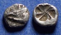 Ancient Coins - Mysia, Kyzikos Circa 550 BC, Silver Obol
