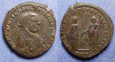 Ancient Coins - Roman Empire, Maximianus - Retirement Struck 306, Bronze Follis