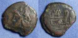 Ancient Coins - Roman Republic,  169-157 BC, Aes