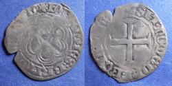 World Coins - France, Brittany, John V 1399-1442, Billon Blanc