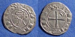 Ancient Coins - Crusader states: Antioch, Bohemond III 1163-1201, Billon Denier