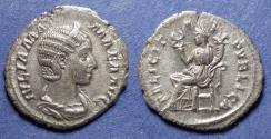 Ancient Coins - Roman Empire, Julia Mamaea 222-235, Silver Denarius
