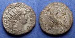 Ancient Coins - Roman Egypt, Nero 54-68, Billon Tetradrachm