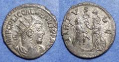 Ancient Coins - Roman Empire, Gallienus 253-268, Base Silver Antoninianus
