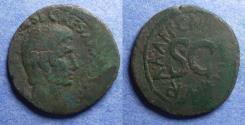 Ancient Coins - Roman Empire, Augustus 27BC-14AD, Aes