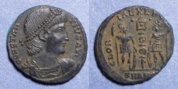Ancient Coins - Roman Empire, Constantius II (as Augustus) 337-361, Bronze AE3