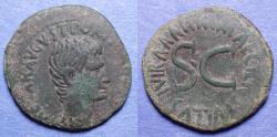 Ancient Coins - Roman Empire, Augustus 27BC-14AD, Copper Aes