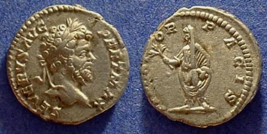 Ancient Coins - Septimius Severus 193-211AD Denarius
