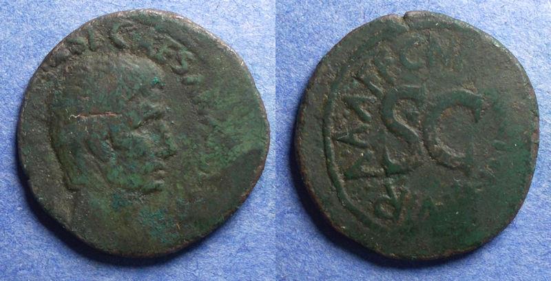 Ancient Coins - Roman Empire, Augustus 27BC-14AD, Aes