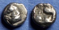 Ancient Coins - Western Asia Minor, Uncertain - Kyme(?) Circa 450 BC, Silver Diobol