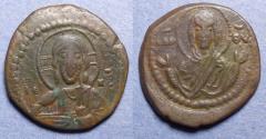 Ancient Coins - Byzantine Empire, Anonymous class G (Romanus IV) 1068-71, Bronze Follis