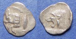Ancient Coins - Mysia, Kyzikos 450-400 BC, Silver Obol
