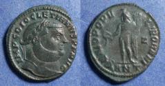 Ancient Coins - Roman Empire, Diocletian 284-305, Bronze Follis