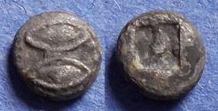 Ancient Coins - Lesbos, Uncertain mint 500-450 BC, Silver 1/48 stater