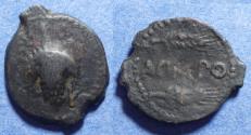 Ancient Coins - Spain, Acinipo Circa 50 BC, Bronze AE23