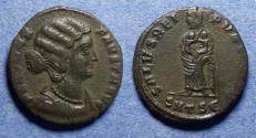 Ancient Coins - Roman Empire, Fausta 325-6, Bronze AE3