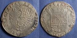 World Coins - Brabant, Albert & Isabelle 1598-1621, Silver Escalin
