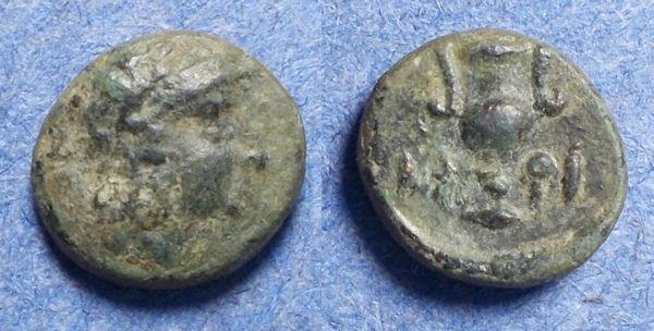 Ancient Coins - Aeolis, Myrina Circa 350 BC, AE9