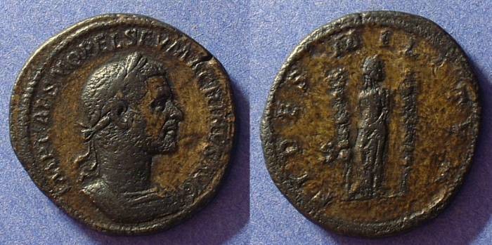 Ancient Coins - Macrinus 217-8 Sestertius