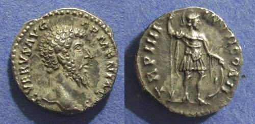 Ancient Coins - Roman Empire, Lucius Verus 161-9, Denarius