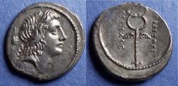 Ancient Coins - Roman Republic, M Plaetorius M f Cestianus 57 BC, Silver Denarius