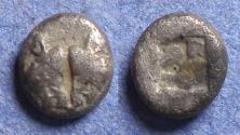 Ancient Coins - Lesbos, Uncertain city 500-450 BC, Billon 1/12 Stater