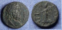 Ancient Coins - Lydia, Attaleia, Pseudo-Autonomous 161-180, Bronze AE14