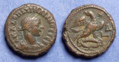 Ancient Coins - Roman Egypt, Aurelian 270-5, Potin Tetradrachm