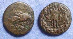 Ancient Coins - Sikyonia, Sikyon 160-146 BC, Bronze AE16