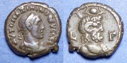 Ancient Coins - Roman Egypt, Maximinus 235-8, Potin Tetradrachm