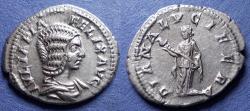 Ancient Coins - Roman Empire, Julia Domna 193-217, Silver Denarius