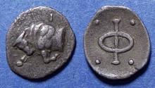 Ancient Coins - Philasia, Phlious 400-350 BC, Silver Obol