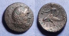 Ancient Coins - Calabria, Brundisium 217-215 BC, Bronze Semis