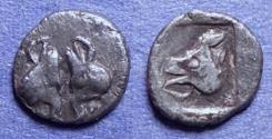 Ancient Coins - Lesbos, Uncertain mint 500-450 BC, Billon 1/36 stater