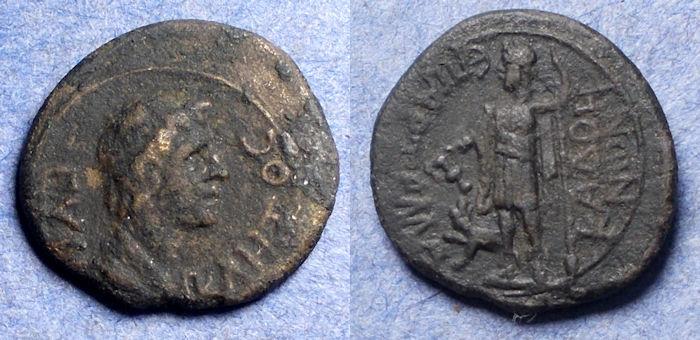 Ancient Coins - Phyrgia, Cadi, Pseudo-Autonomous Circa 100 AD, Bronze AE17