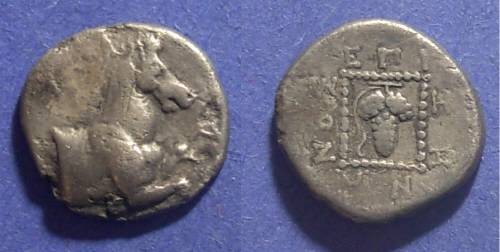 Ancient Coins - Maroneia, Thrace 386-348 BC, Tetrobol