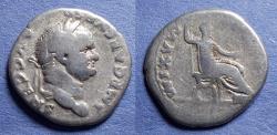 Ancient Coins - Roman Empire, Vespasian 69-79, Silver Denarius