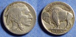 Us Coins - United States,  1914-D,  Buffalo Nickel VF25