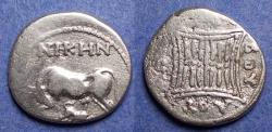 Ancient Coins - Illyria, Apollonia 50-40 BC, Silver Drachm