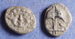 Ancient Coins - Thrace, Apollonia Pontika 400-350 BC, Silver Drachm