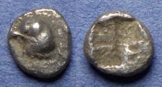 Ancient Coins - Aeolis, Kyme? Circa 450 BC, Tetartemorion